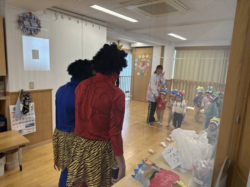 恒例の節分行事